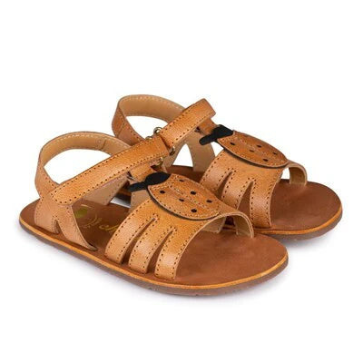 Sandálias Joaninha barefoot em pele outlet