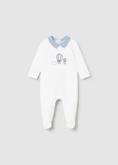 Babygrow Recem Nascido Branco