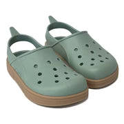 Sandalias Boatilus Cloggy Verde Pastel Praia