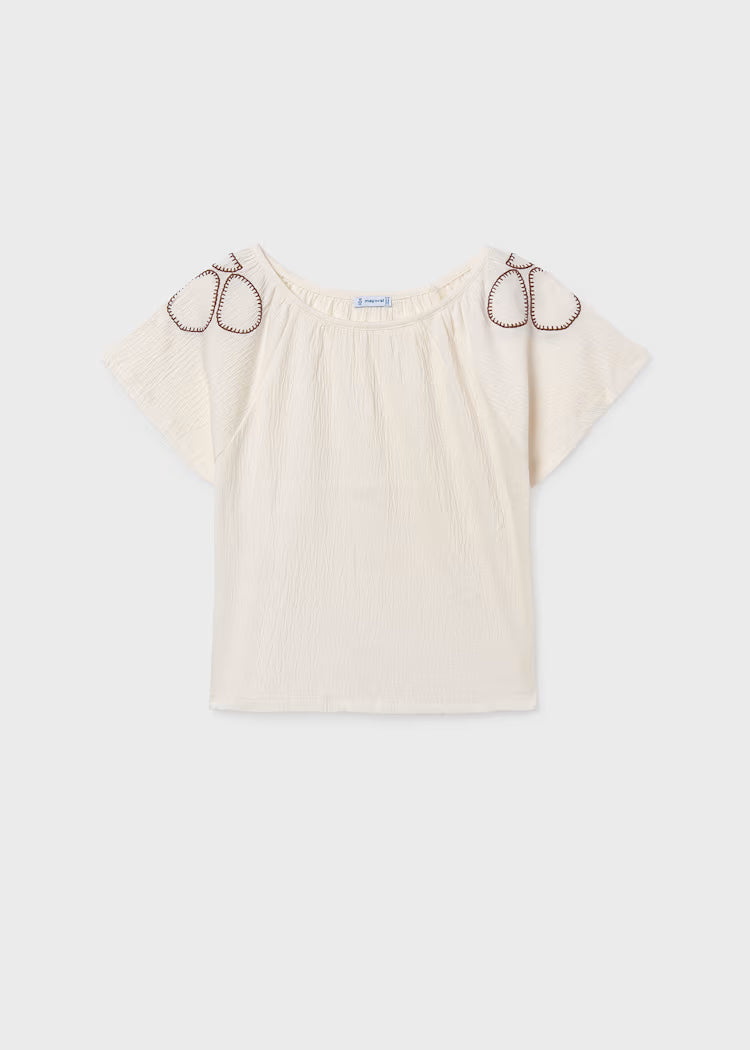 T-shirt bambula rapariga