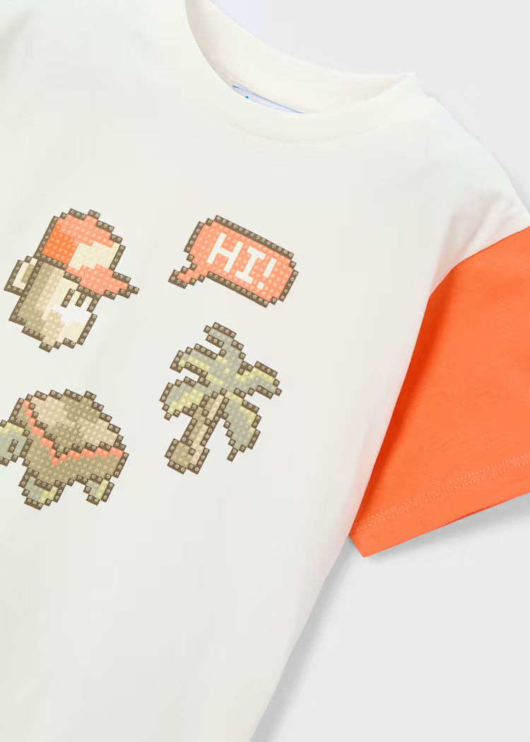 T-Shirt Combinada Menino