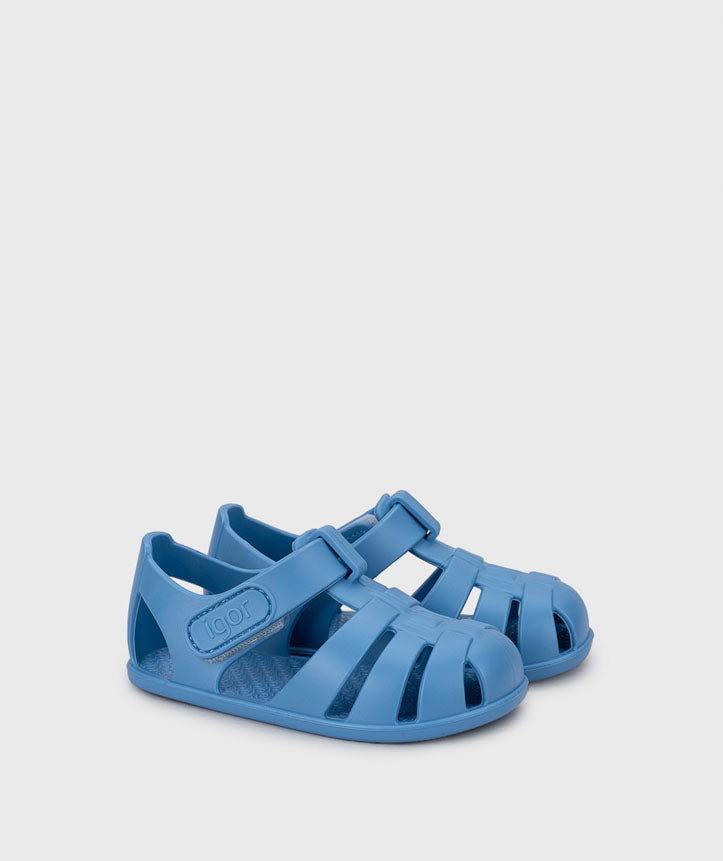 S10324 363 Sandália Nemo solid azul