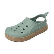 Sandalias Boatilus Cloggy Verde Pastel Praia