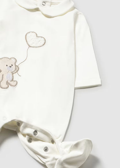 Babygrow bordado recém nascida