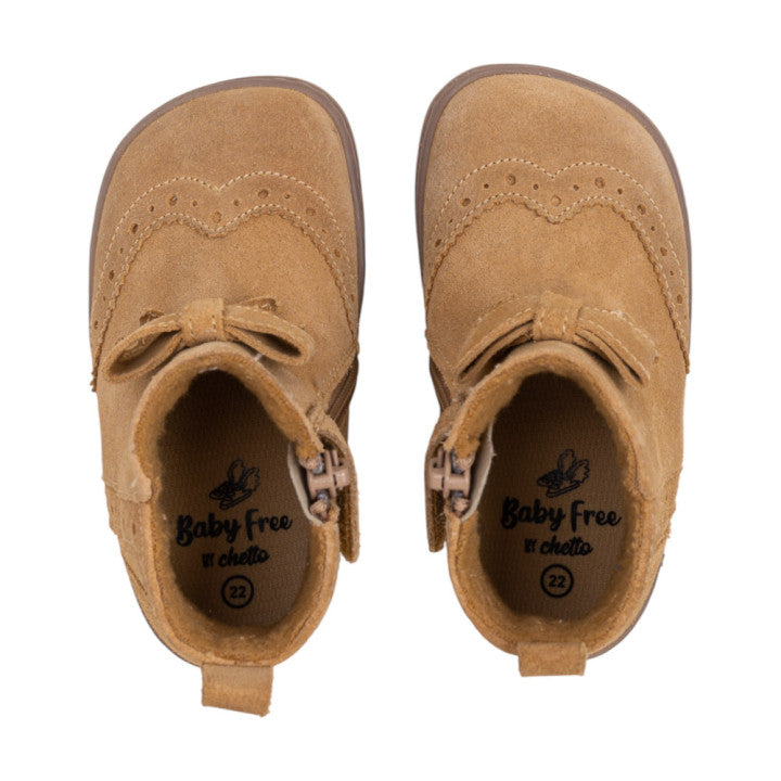 Bota Barefoot em pele