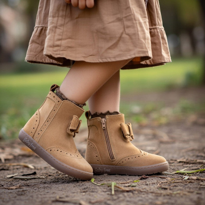 Bota Barefoot em pele