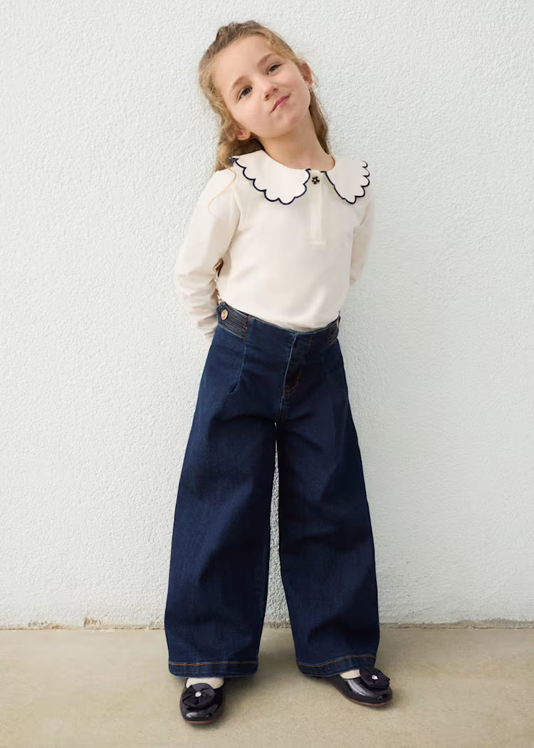 CALÇA DE GAN WIDE LEG