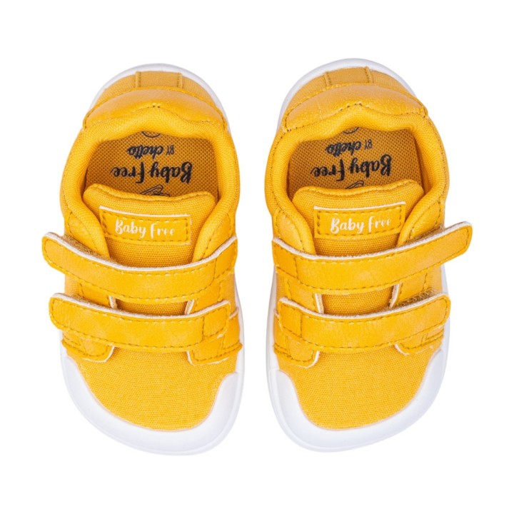 Canvas Barefoot Baby Free Amarelas