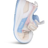Ténis Barefoot Transpirable Baby Free Bege/ Rosa