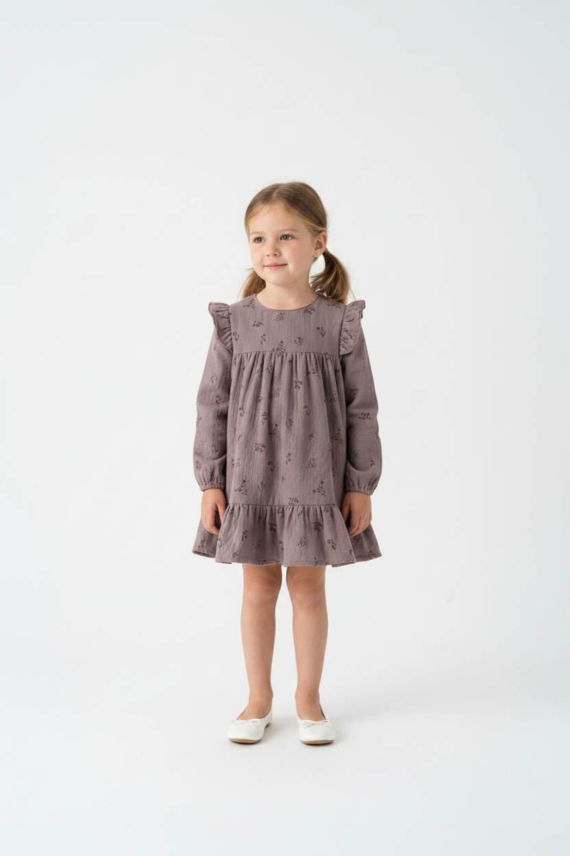 Vestido castanho