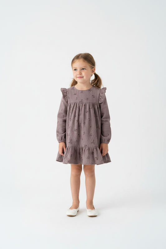 Vestido castanho