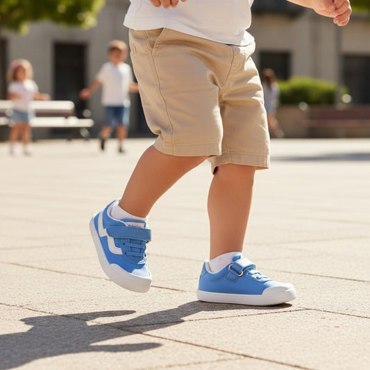 Canvas Barefoot Baby Free Azuis