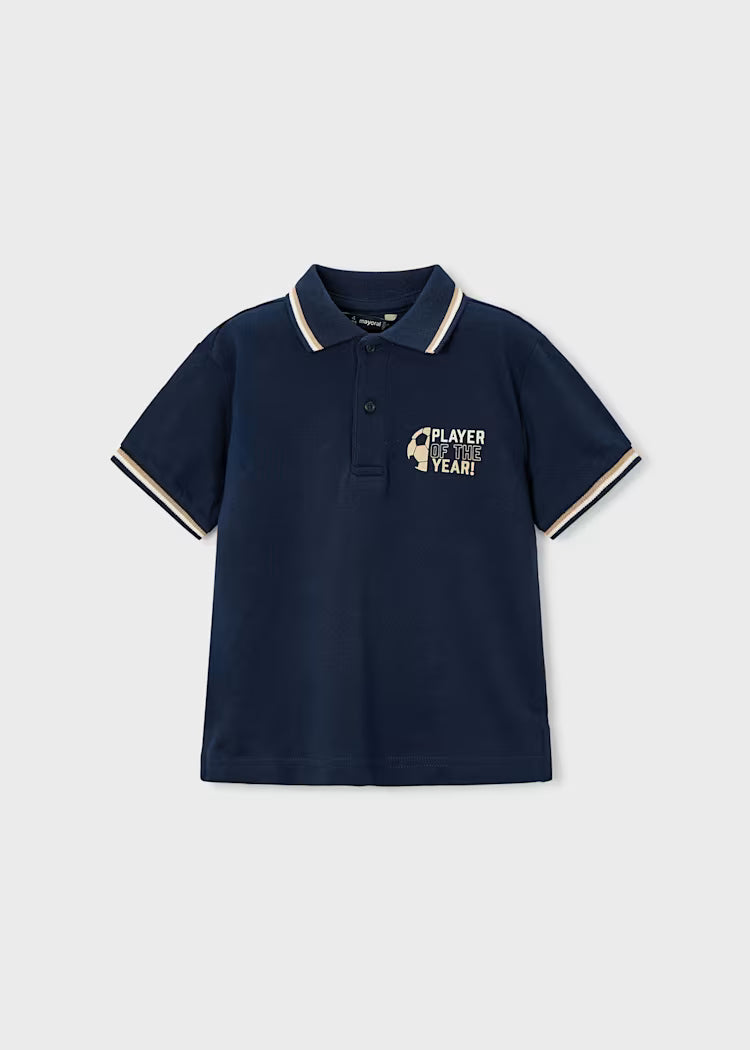 Polo azul marinho