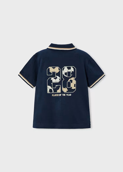 Polo azul marinho