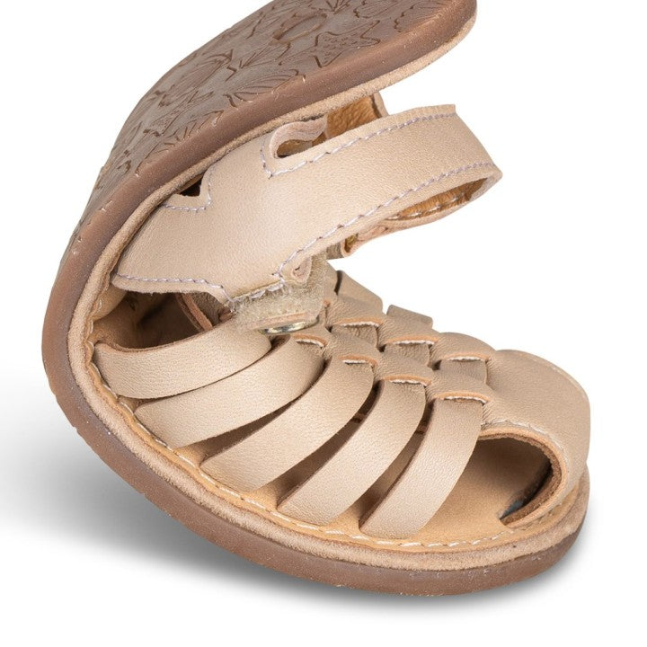 Sandália  barefoot em pele