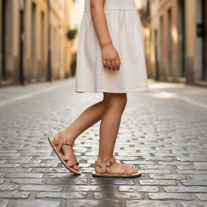 Sandalia Barefoot Piel Chetto Estilo Clássico (1126020)