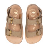 Sandália Barefoot em pele caqui (1126025)