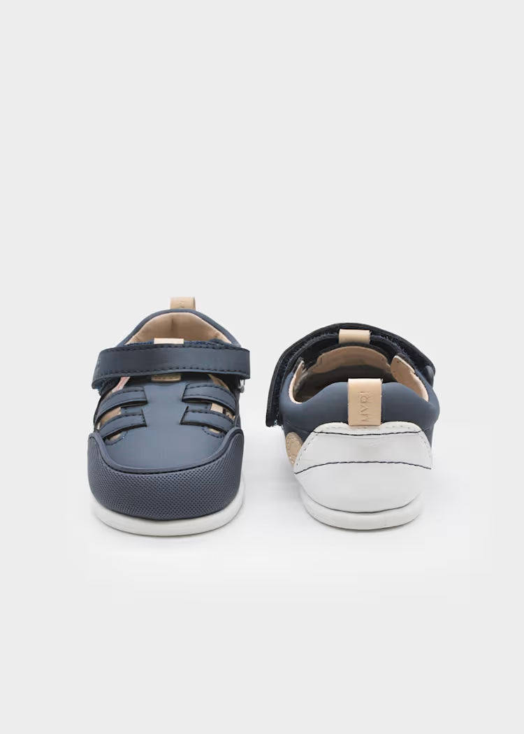 Sandalias Barefoot Bebe Marinho