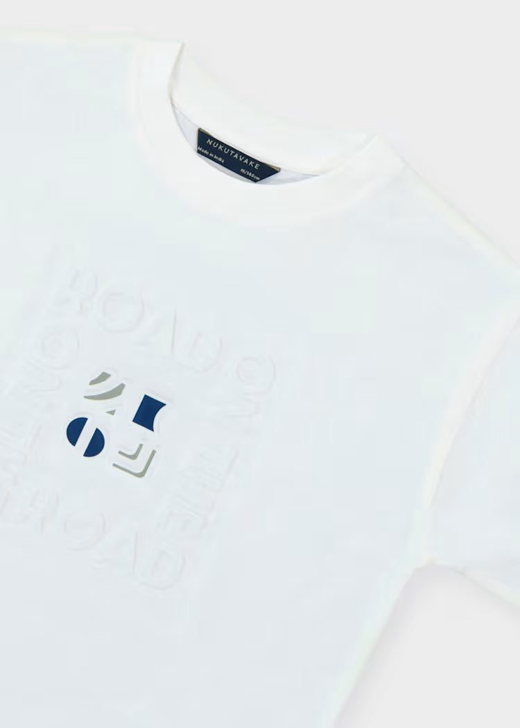 T-Shirt Relevo Rapaz Nata