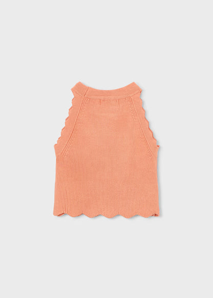 Top gola halter menina