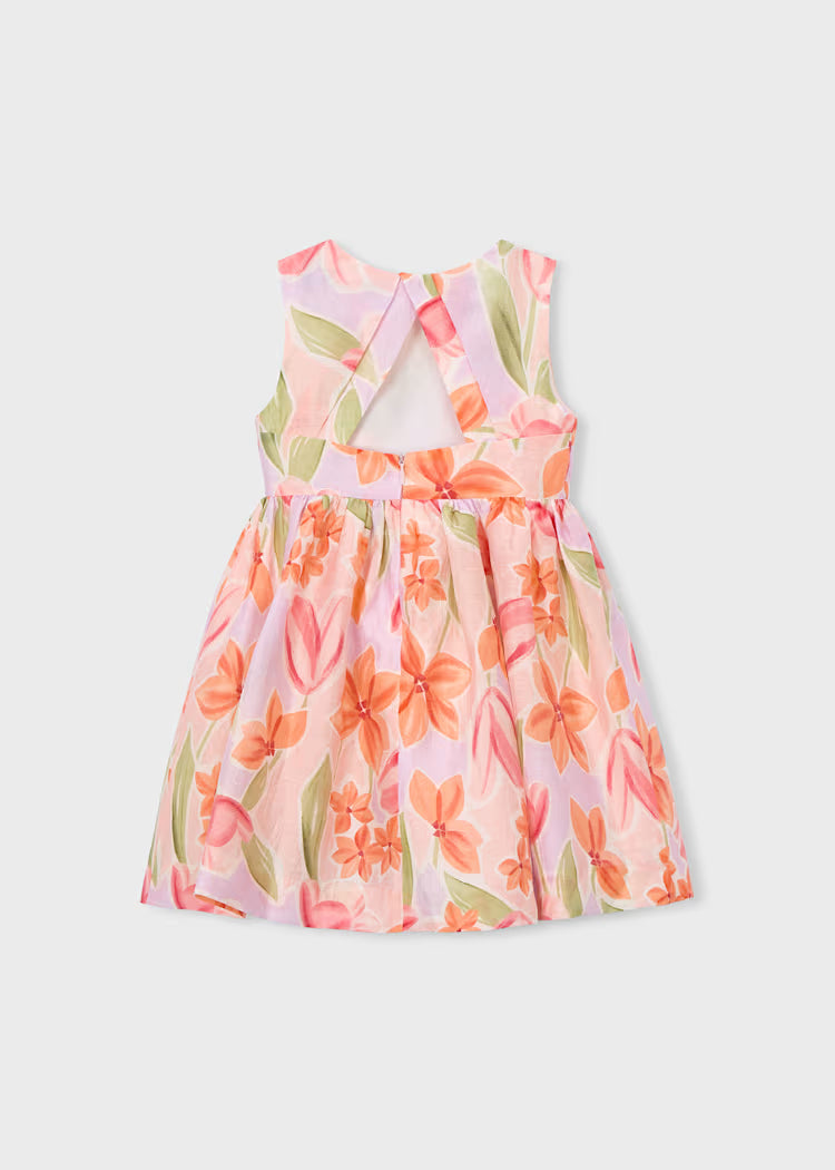 Vestido cerimónia flores menina