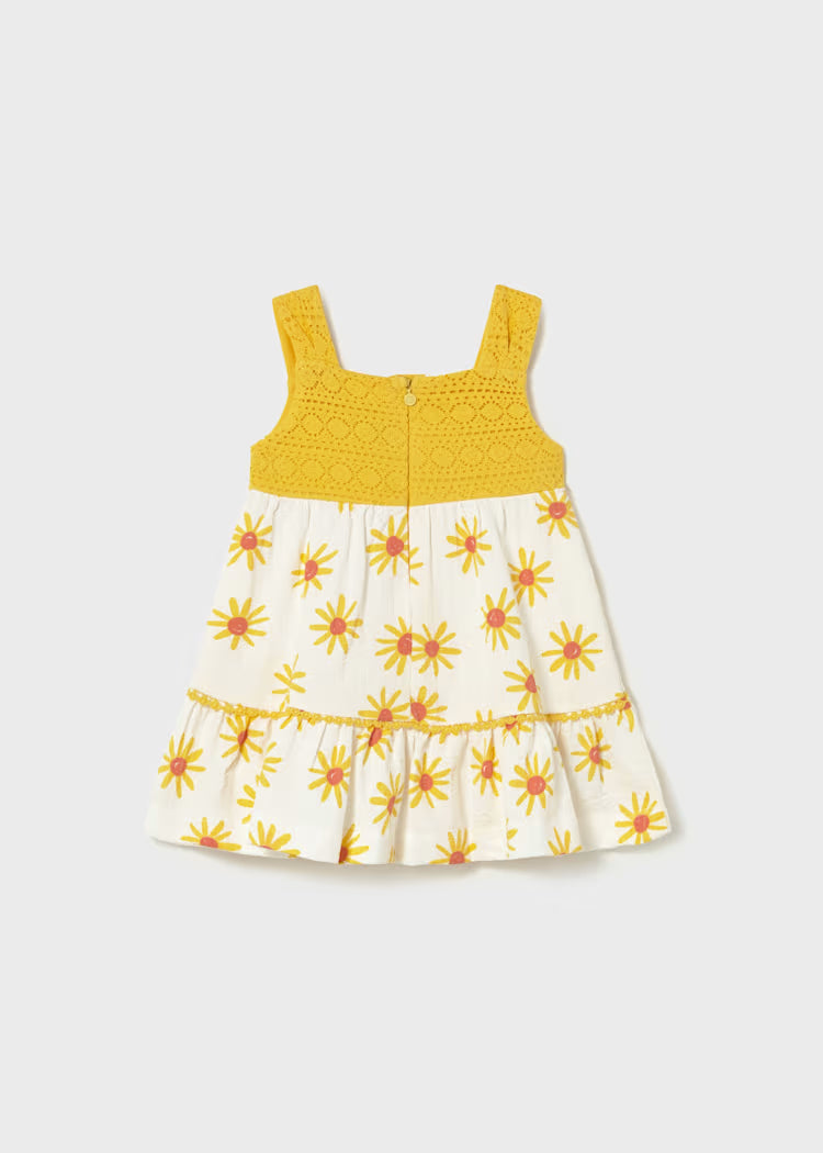 Vestido combinado bebé