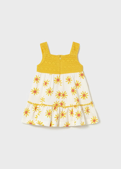 Vestido combinado bebé
