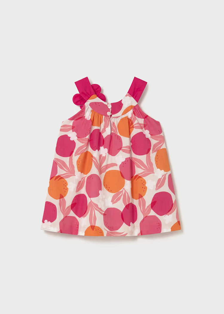 Vestido Estampado Flor Bebe
